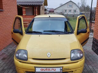 2001 Renault Clio II Рестайлинг, жёлтый, 255000 рублей, вид 1