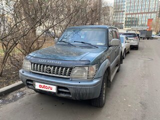 1997 Toyota Land Cruiser Prado 90 Series, зелёный, 595000 рублей, вид 1
