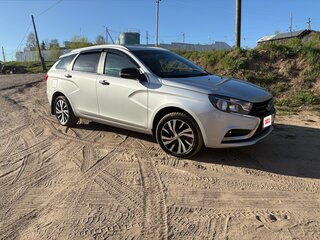2019 Lada (ВАЗ) Vesta SW I, серебристый, 700000 рублей, вид 1
