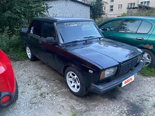 2010 Lada (ВАЗ) 2107, чёрный, 95000 рублей, вид 1