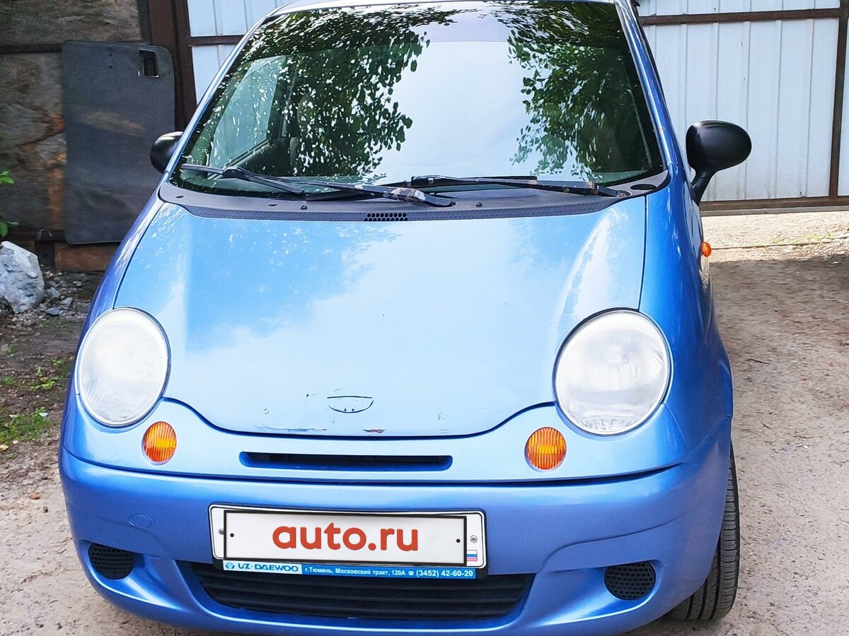 Daewoo Matiz 2007 РіРѕР»СѓР±РѕР№