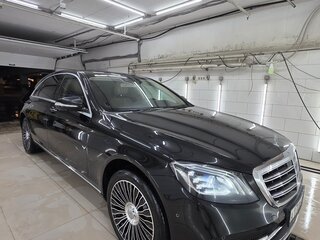 2018 Mercedes-Benz S-Класс 450 VI (W222, C217) Рестайлинг, чёрный, 5250000 рублей, вид 1