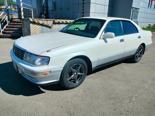 1995 Toyota Crown IX (S140), белый, 750000 рублей, вид 1