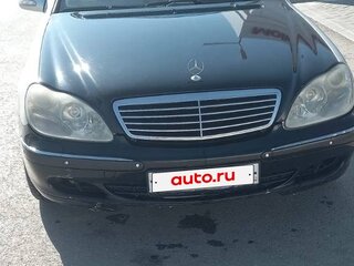 2002 Mercedes-Benz S-Класс 350 IV (W220) Рестайлинг, серебристый, 670000 рублей, вид 1