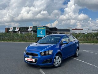 2012 Chevrolet Aveo II, синий, 465000 рублей, вид 1