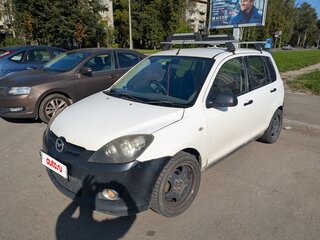 2006 Mazda Demio II (DY) Рестайлинг, белый, 130000 рублей, вид 1