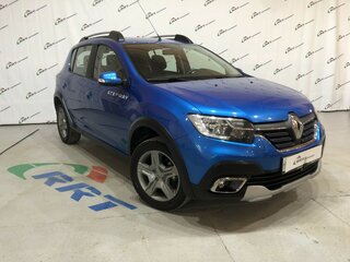 2020 Renault Sandero II Рестайлинг, синий, 989000 рублей, вид 1