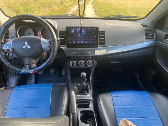 2008 Mitsubishi Lancer X, серый, 630000 рублей - вид 8