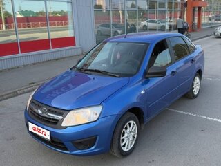 2018 Lada (ВАЗ) Granta I, синий, 495000 рублей, вид 1