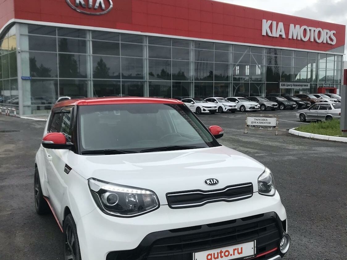Купить б/у Kia Soul II Рестайлинг 1.6 AMT (204 л.с.) бензин робот в ...