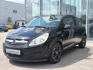 2008 Opel Corsa D, чёрный, 369000 рублей, вид 1