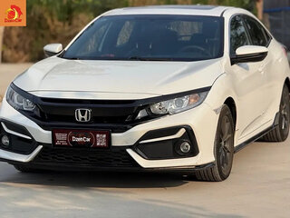 2021 Honda Civic X, белый, 1290000 рублей, вид 1