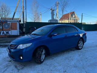 2010 Toyota Corolla X (E140, E150) Рестайлинг, синий, 1130000 рублей, вид 1