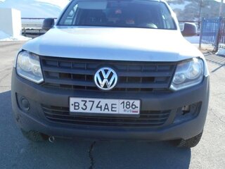 2013 Volkswagen Amarok Double Cab I, серебристый, 919200 рублей, вид 1