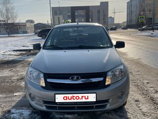 2016 Lada (ВАЗ) Granta I, серебристый, 620000 рублей, вид 1