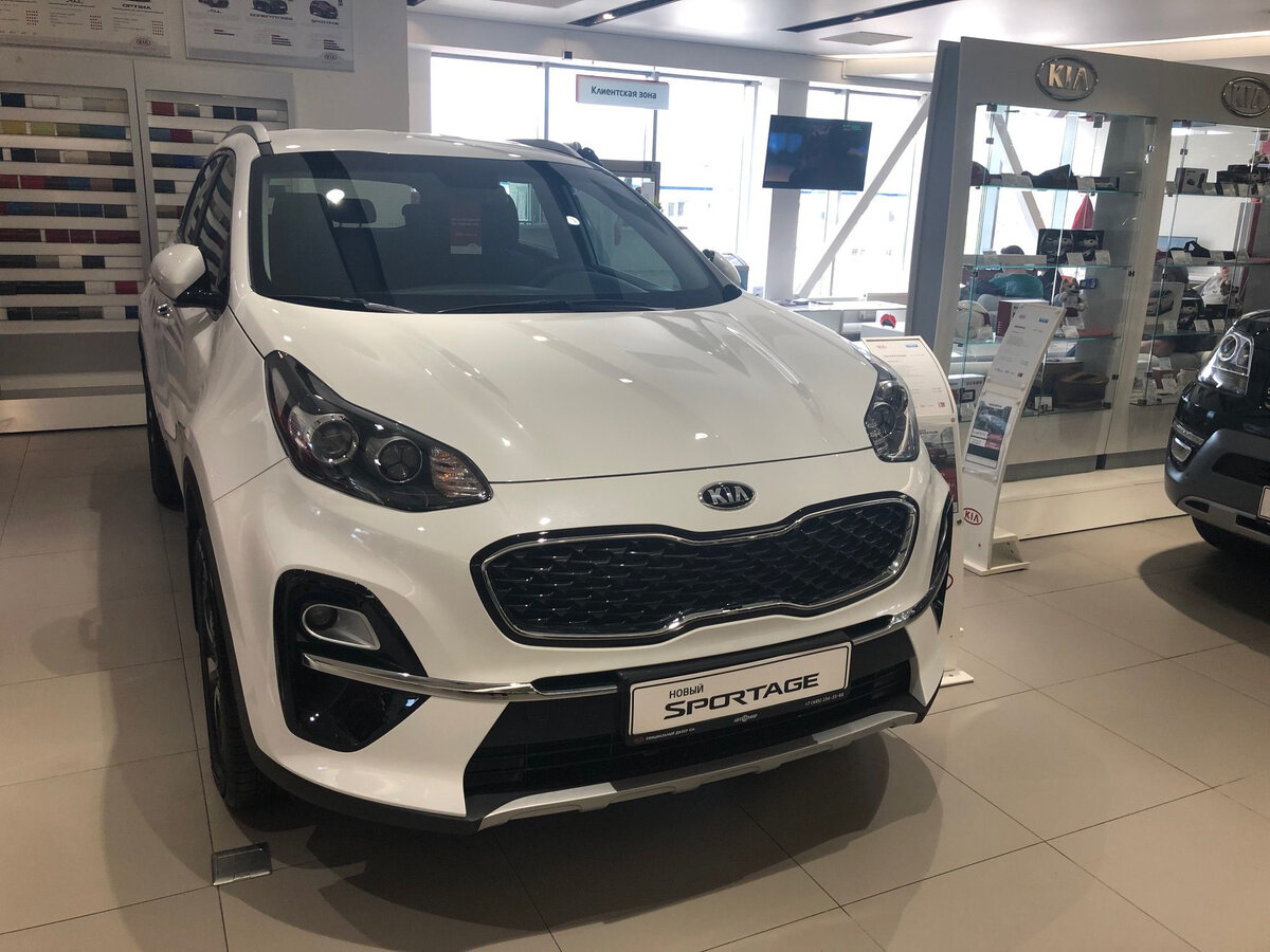 Kia sportage iv рестайлинг