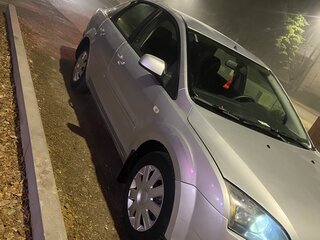 2007 Ford Focus II, серебристый, 380000 рублей, вид 1