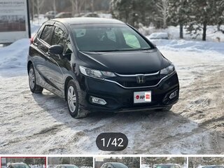 2019 Honda Fit III Рестайлинг, чёрный, 1349000 рублей, вид 1