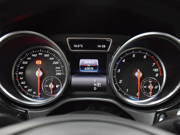 2016 Mercedes-Benz GLE 400 I (W166), синий, 3700000 рублей - вид 8