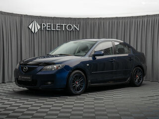 2008 Mazda 3 I (BK) Рестайлинг, синий, 360000 рублей, вид 1