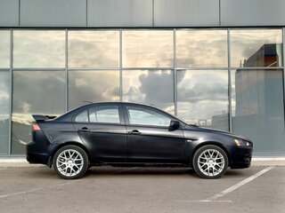 2007 Mitsubishi Lancer X, чёрный, 299000 рублей, вид 3