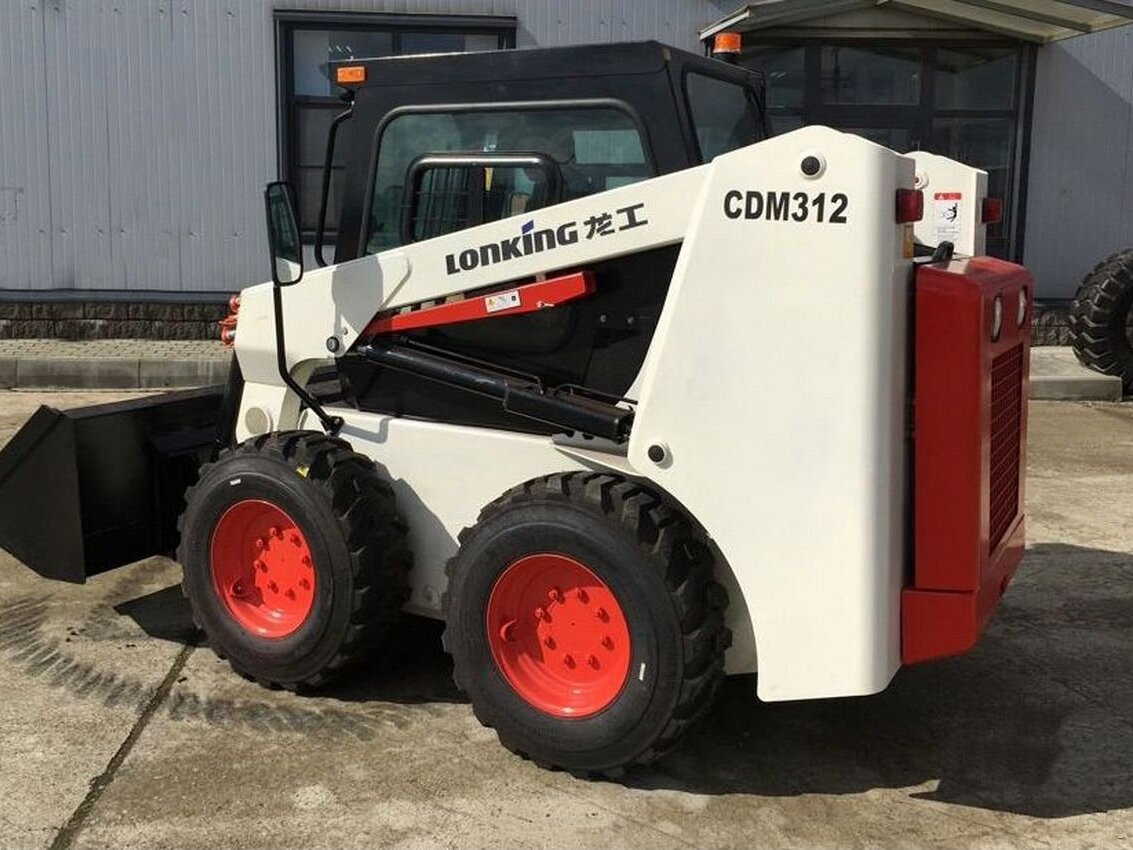 Купить новый Lonking CDM308 в Уфе: белый мини-погрузчик 2022 года на Авто.ру ID 