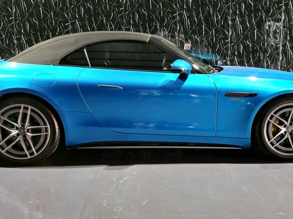 2022 Mercedes-Benz SL-Класс AMG SL 43 43 AMG IV (R232), голубой, 13900000 рублей - вид 3