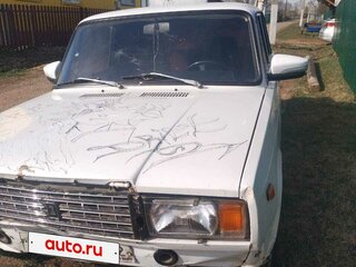 2004 Lada (ВАЗ) 2107, белый, 50000 рублей, вид 1