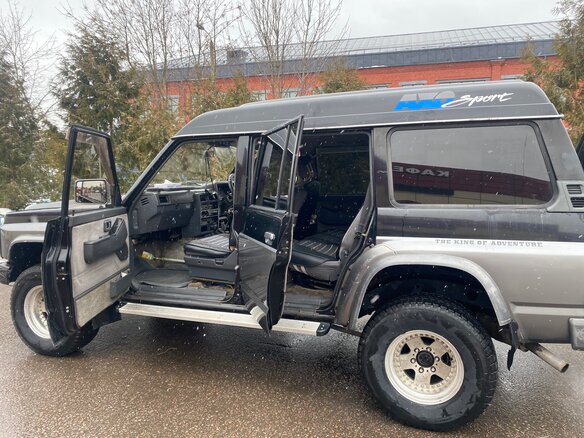 1992 Nissan Safari IV (Y60), чёрный - вид 4