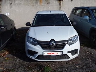 2019 Renault Logan II Рестайлинг, белый, 538000 рублей, вид 1