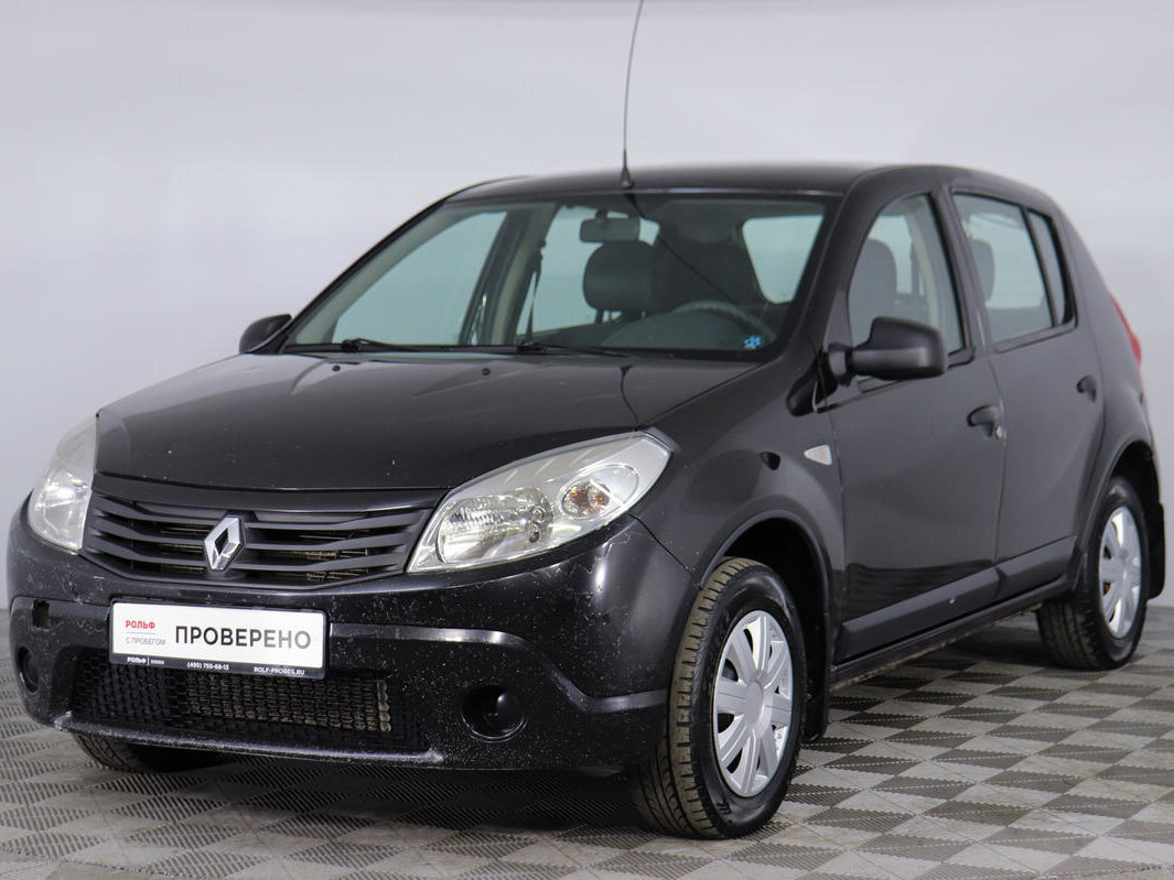 Купить б/у Renault Sandero I 1.6 AT (103 л.с.) бензин автомат в Санкт-Петербурге