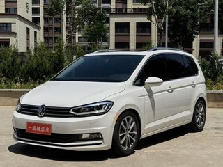 2021 Volkswagen Touran II, белый, 1510855 рублей, вид 1