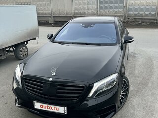 2016 Mercedes-Benz S-Класс 350 d 9G-TRONIC VI (W222, C217), чёрный, 3700000 рублей, вид 1