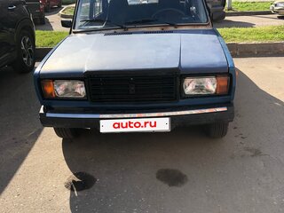 2007 Lada (ВАЗ) 2107, синий, 125000 рублей, вид 1