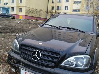 2002 Mercedes-Benz M-Класс 320 I (W163) Рестайлинг, чёрный, 750000 рублей, вид 1