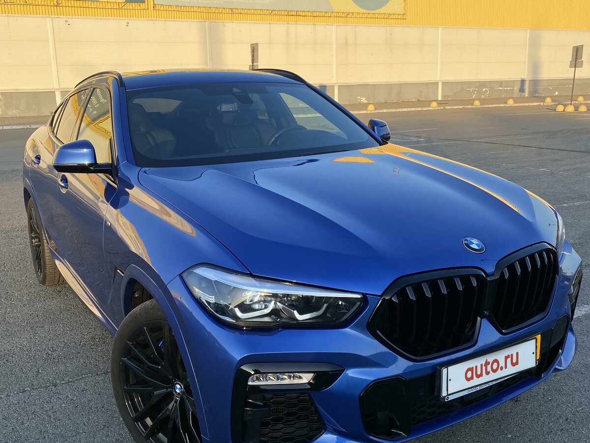 Купить б/у BMW X6 III (G06) M50d 3.0d AT (400 л.с.) 4WD дизель автомат ...
