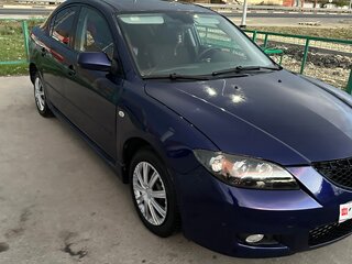 2008 Mazda 3 I (BK) Рестайлинг, синий, 540000 рублей, вид 1