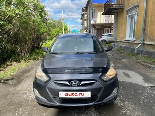 2014 Hyundai Solaris I, серый, 809000 рублей, вид 1