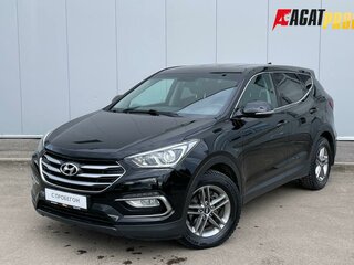 2017 Hyundai Santa Fe III Рестайлинг, чёрный, 1899000 рублей, вид 1
