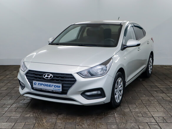 2018 Hyundai Solaris II, бежевый