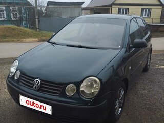 2003 Volkswagen Polo IV, зелёный, 333000 рублей, вид 1