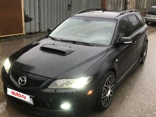 2006 Mazda 6 I (GG) Рестайлинг, чёрный, 770000 рублей, вид 1