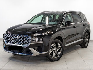 2022 Hyundai Santa Fe IV Рестайлинг, чёрный, 2450000 рублей, вид 1