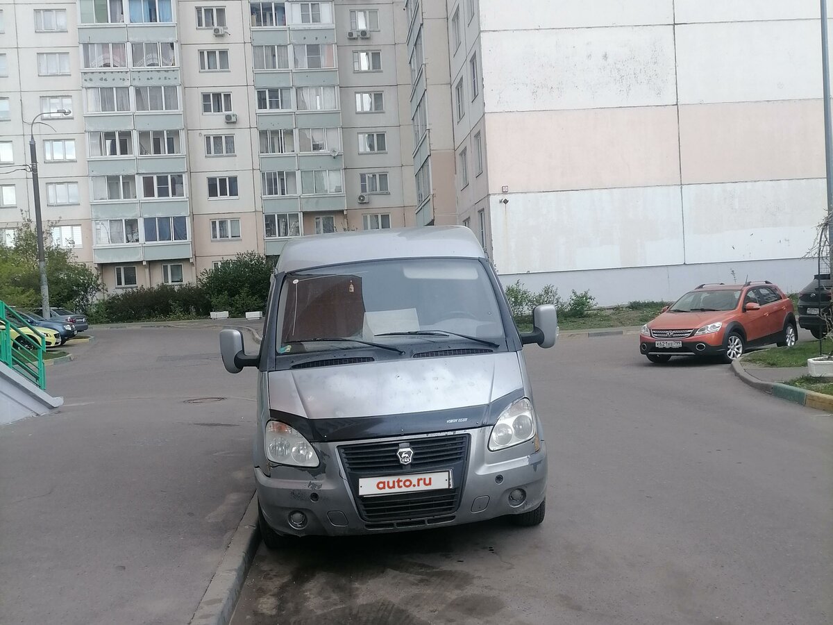 Купить б/у ГАЗ Соболь (2752) бензин механика в Москве: серый ...