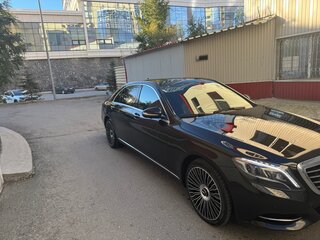 2015 Mercedes-Benz S-Класс 350 CDI BlueTEC Long 9G-TRONIC VI (W222, C217), чёрный, 3700000 рублей, вид 1