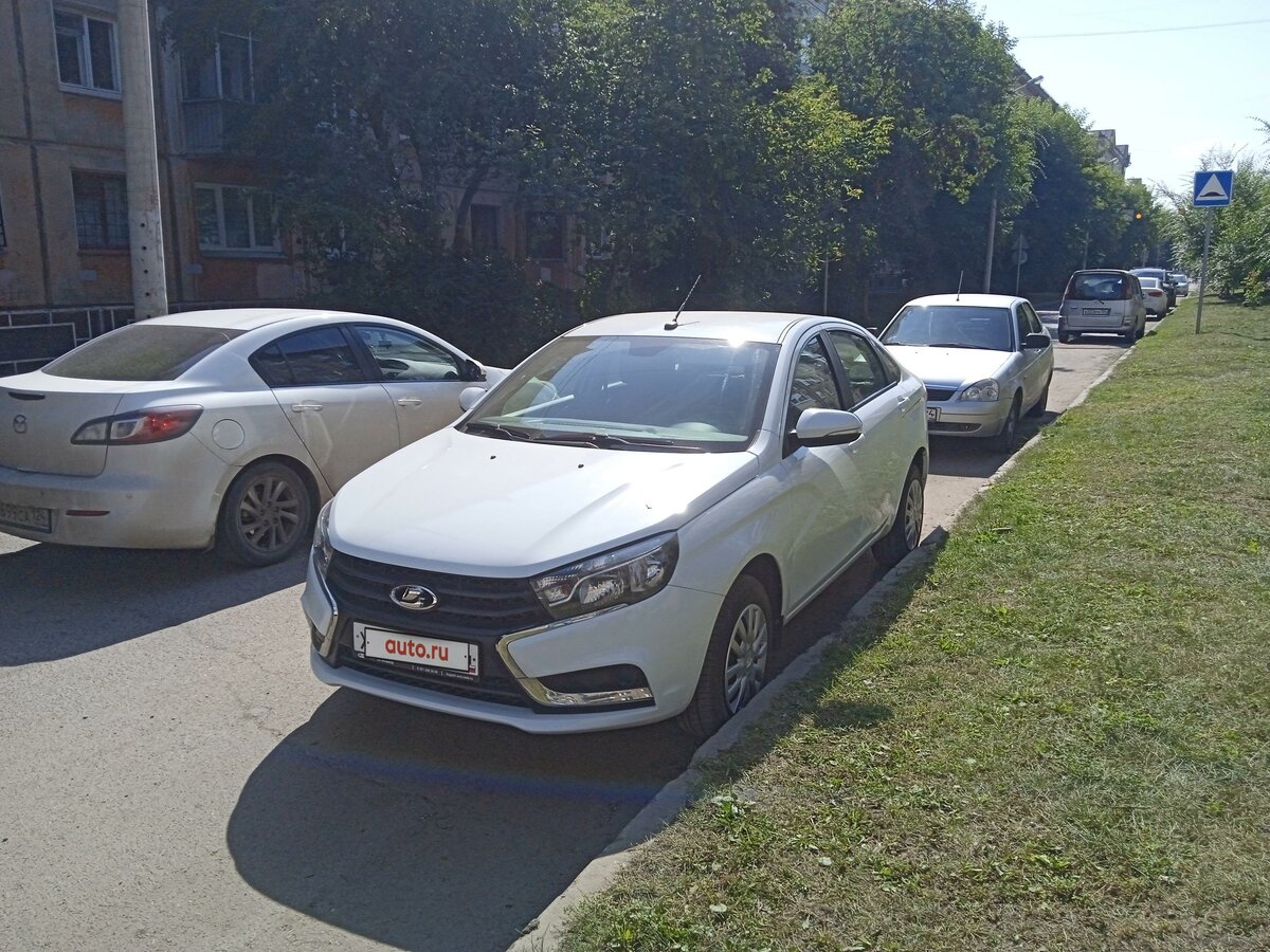 Ваз веста белый