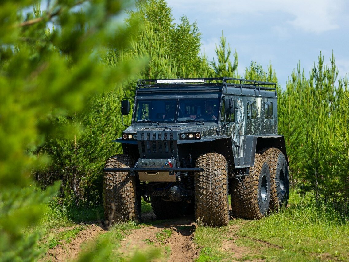 Снегоболотоход Байкал 6х6