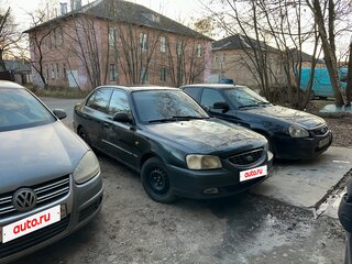 2006 Hyundai Accent ТагАЗ II, чёрный, 200000 рублей, вид 1