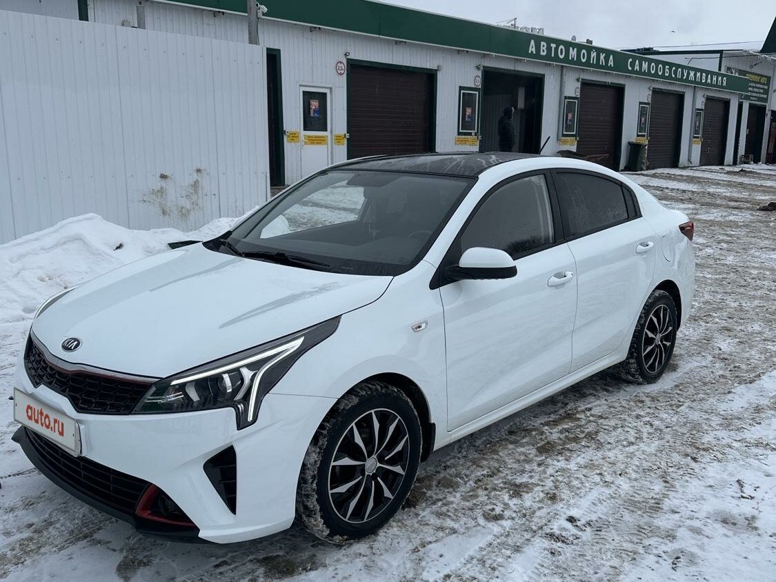 Купить б/у Kia Rio IV Рестайлинг 1.6 AT (123 л.с.) бензин автомат в ...