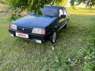 1995 Lada (ВАЗ) 21099, синий, 85000 рублей, вид 1